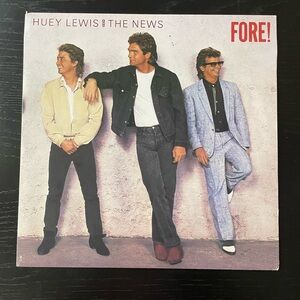 Huey Lewis and the News 'Fore!' Vinyl Record